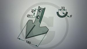 F37 BRAZDAR LABA DE GASCA 56050 504027-6